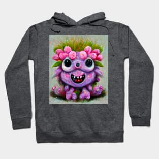 Cute flower monster Hoodie